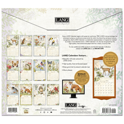 Lang 2026 Calendar | Field Guide