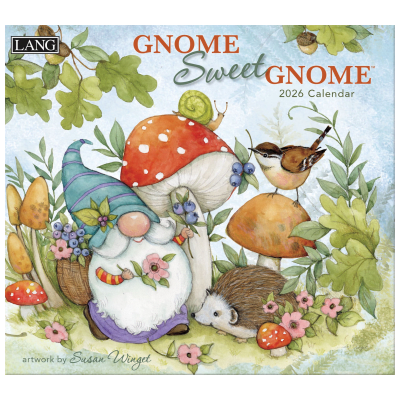 Lang 2026 Calendar | Gnome Sweet Gnome