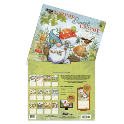 Lang 2026 Calendar | Gnome Sweet Gnome