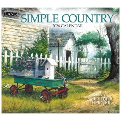 Lang 2026 Calendar | Simple Country