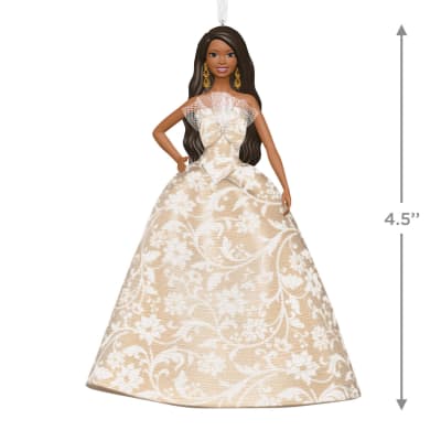 2025 Black Holiday Barbie™ Ornament
