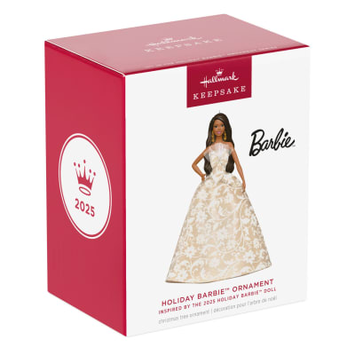 2025 Black Holiday Barbie™ Ornament