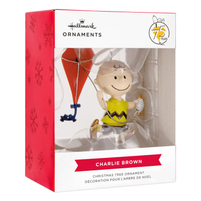 Peanuts® 75th Anniversary Charlie Brown With Kite Hallmark Ornament