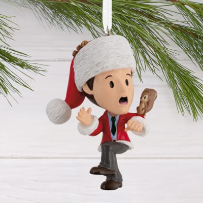 National Lampoon's Christmas Vacation™ Clark Griswold With Squirrel Stylized Hallmark Ornament