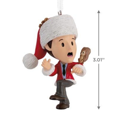 National Lampoon's Christmas Vacation™ Clark Griswold With Squirrel Stylized Hallmark Ornament
