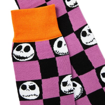 Disney Tim Burton's The Nightmare Before Christmas Jack Faces Crew Socks
