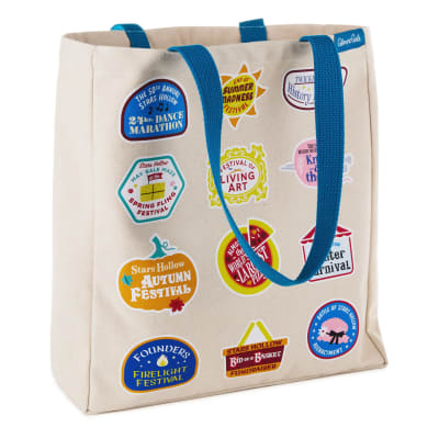 Gilmore Girls Stars Hollow Town Festivals Canvas Tote Bag