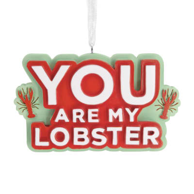 Friends You Are My Lobster Hallmark Ornament