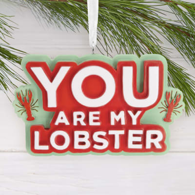 Friends You Are My Lobster Hallmark Ornament
