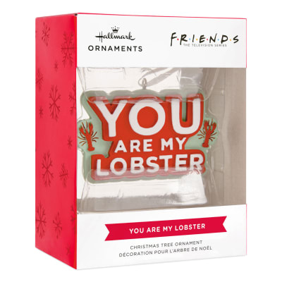 Friends You Are My Lobster Hallmark Ornament