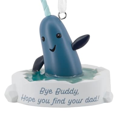 Elf Narwhal Hallmark Ornament