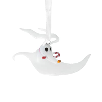 Disney Tim Burton's The Nightmare Before Christmas Zero With Candy Cane Hallmark Ornament
