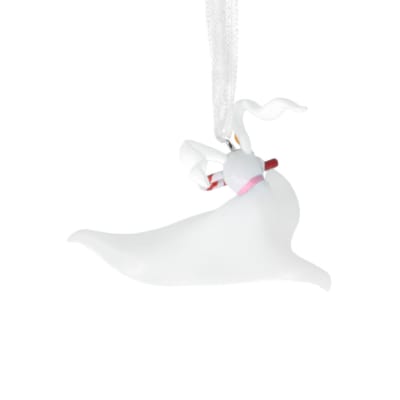Disney Tim Burton's The Nightmare Before Christmas Zero With Candy Cane Hallmark Ornament