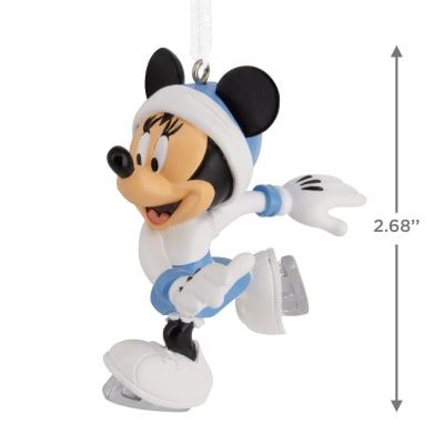 Disney Minnie Mouse Ice Skating Hallmark Ornament