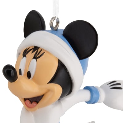 Disney Minnie Mouse Ice Skating Hallmark Ornament