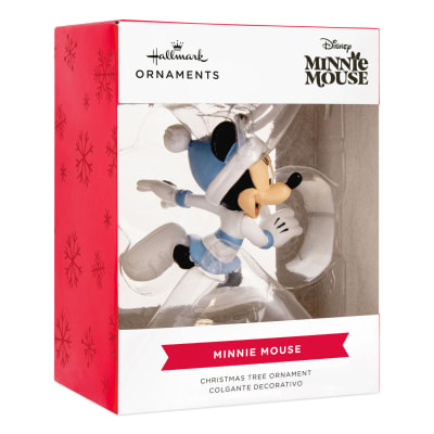 Disney Minnie Mouse Ice Skating Hallmark Ornament