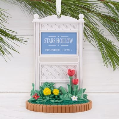 Gilmore Girls Stars Hollow Sign Hallmark Ornament