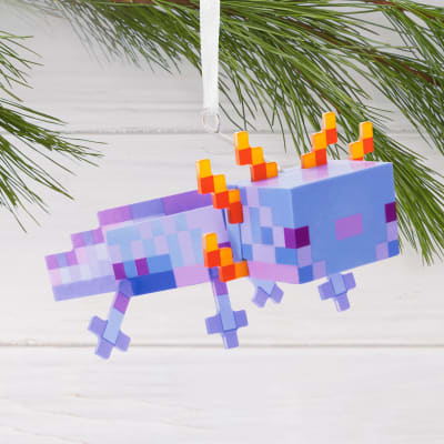 Minecraft Blue Axolotl Hallmark Ornament