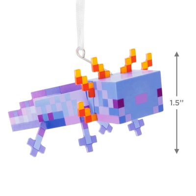 Minecraft Blue Axolotl Hallmark Ornament
