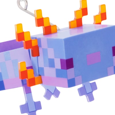 Minecraft Blue Axolotl Hallmark Ornament