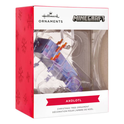 Minecraft Blue Axolotl Hallmark Ornament