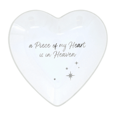 In Heaven Heart Trinket Dish