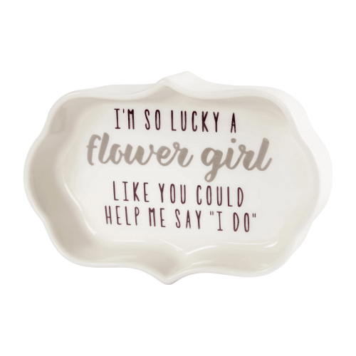 Flower Girl Trinket Dish