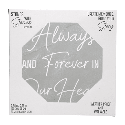 Always & Forever Square Garden Stone