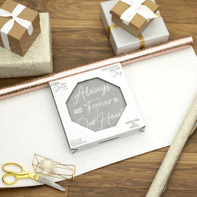 Always & Forever Square Garden Stone