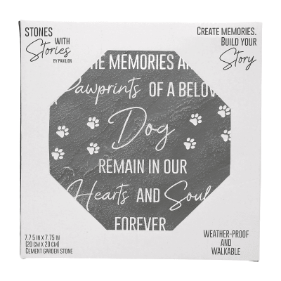 Dog Memorial Square Garden Stone