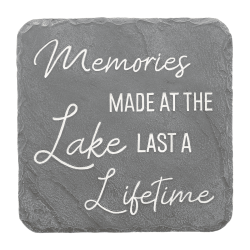 Lake Memories Lifetime Square Garden Stone