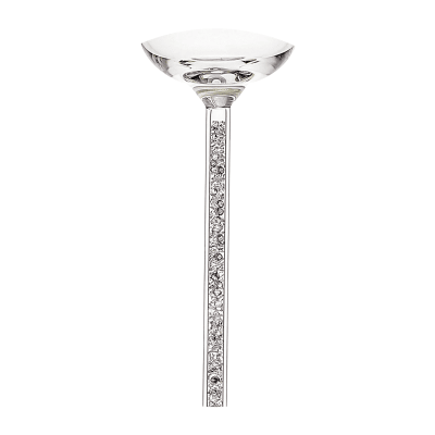 25th Anniversary Glass Champagne Flutes, Set of 2