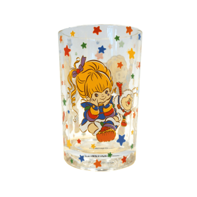 Rainbow Brite Collector Glass