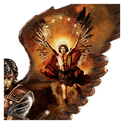 St. Raphael: Merciful Healer Cold-Cast Bronze Figurine