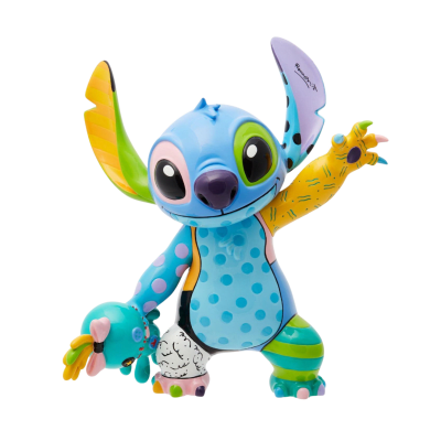 Romero Britto | Disney Lilo & Stitch 'Stitch & Scrump' Figurine