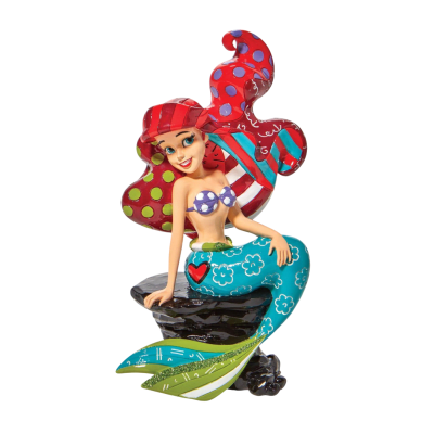 Romero Britto | Disney The Little Mermaid 'Ariel on Rock' Figurine