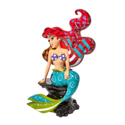 Romero Britto | Disney The Little Mermaid 'Ariel on Rock' Figurine