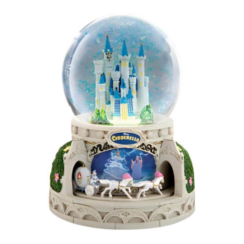 Disney Cinderella Illuminated Musical Rotating Glitter Globe