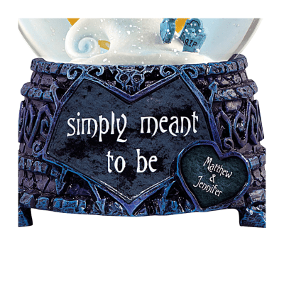 Disney Tim Burton's The Nightmare Before Christmas 'Simply Meant To Be' Snow Globe