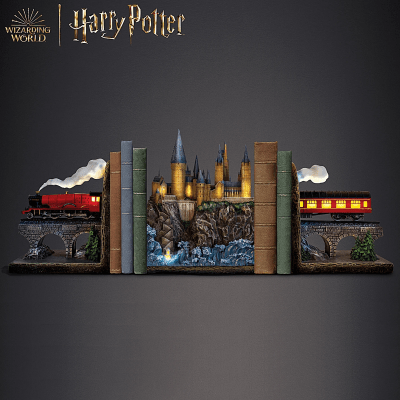 Harry Potter™ Hogwarts™ Coach Car Illuminated Bookend