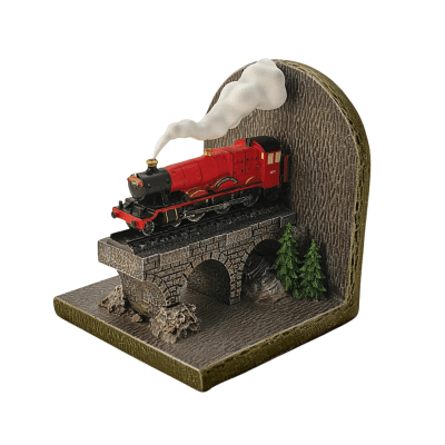 Harry Potter™ Hogwarts™ Steam Locomotive Illuminated Bookend
