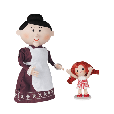 Rudolph the Red-Nosed Reindeer 'Mrs. Claus and Dolly' Figurine