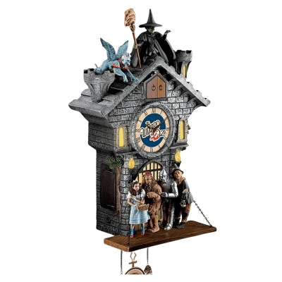 The Wizard of Oz™ Illuminated Musical Cuckoo Clock