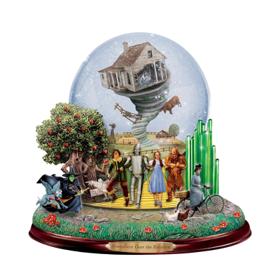 The Wizard of Oz™ LAND OF OZ™ Musical Rotating Glitter Globe