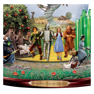 The Wizard of Oz™ LAND OF OZ™ Musical Rotating Glitter Globe