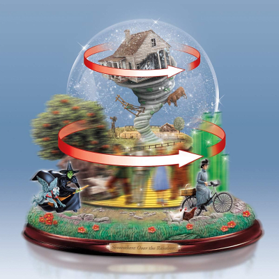 The Wizard of Oz™ LAND OF OZ™ Musical Rotating Glitter Globe