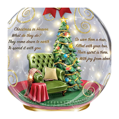 There in Spirit Illuminated Remembrance Ornament