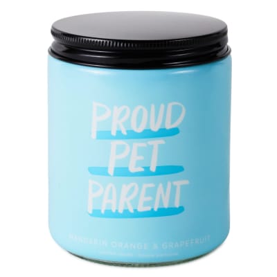 Proud Pet Parent Mandarin Orange and Grapefruit Scented Jar Candle