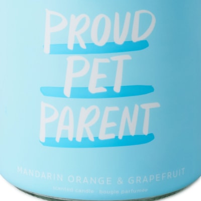 Proud Pet Parent Mandarin Orange and Grapefruit Scented Jar Candle