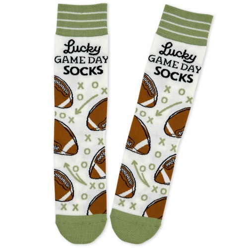 Lucky Game Day Football Unisex Crew Socks
